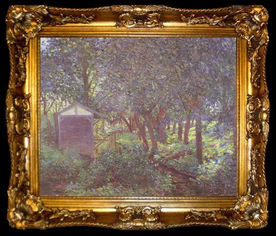framed  Lilla Cabot Perry Giverny Landscape,in Monet